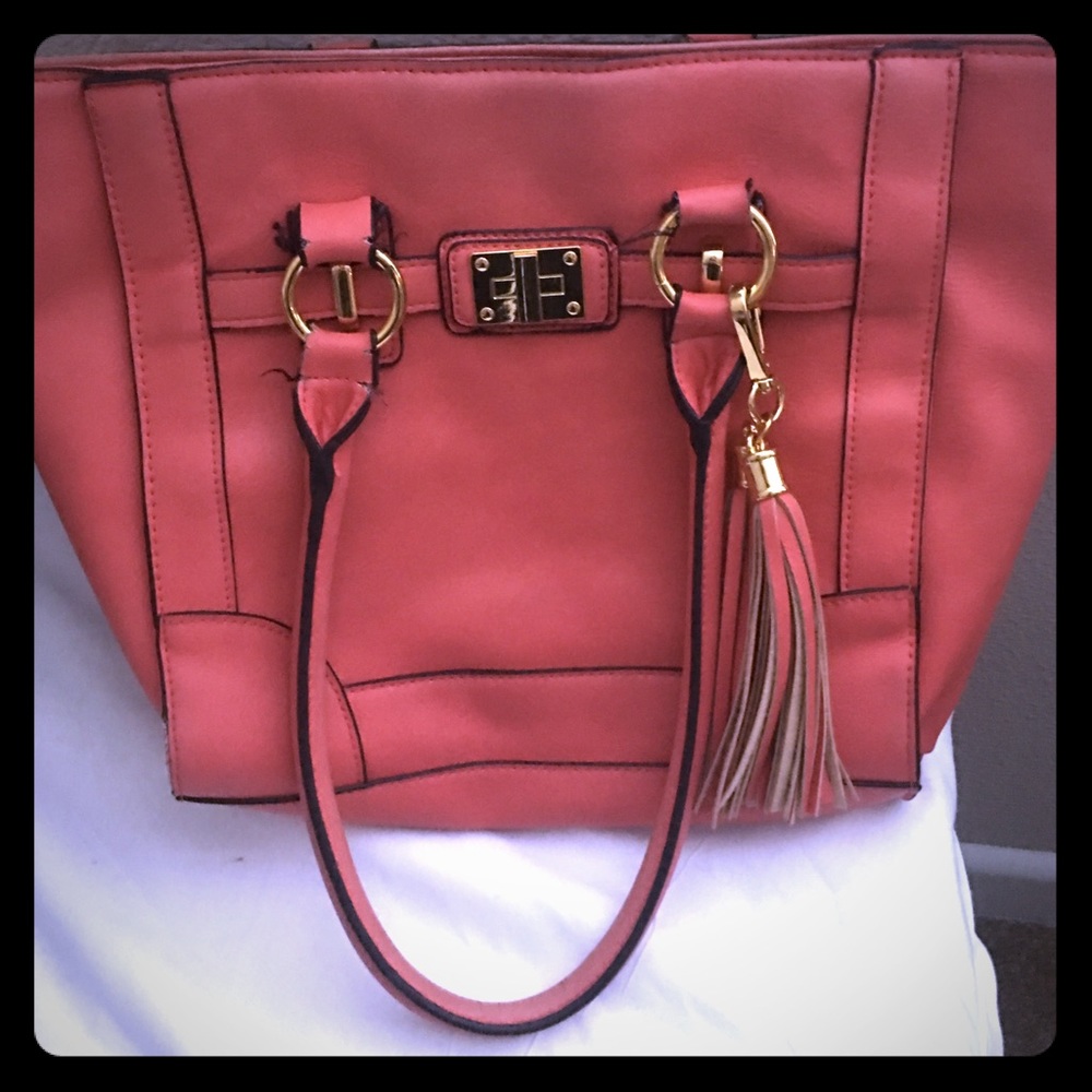 Peach Purse